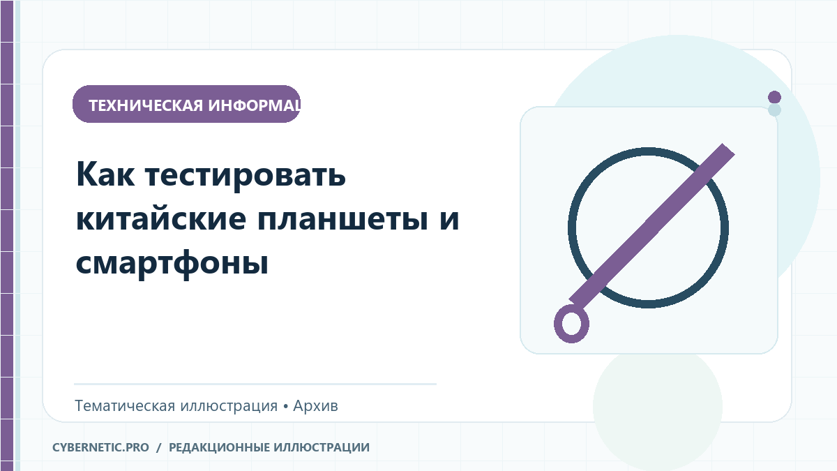 Иллюстрация к статье «Как тестировать китайские планшеты и смартфоны»