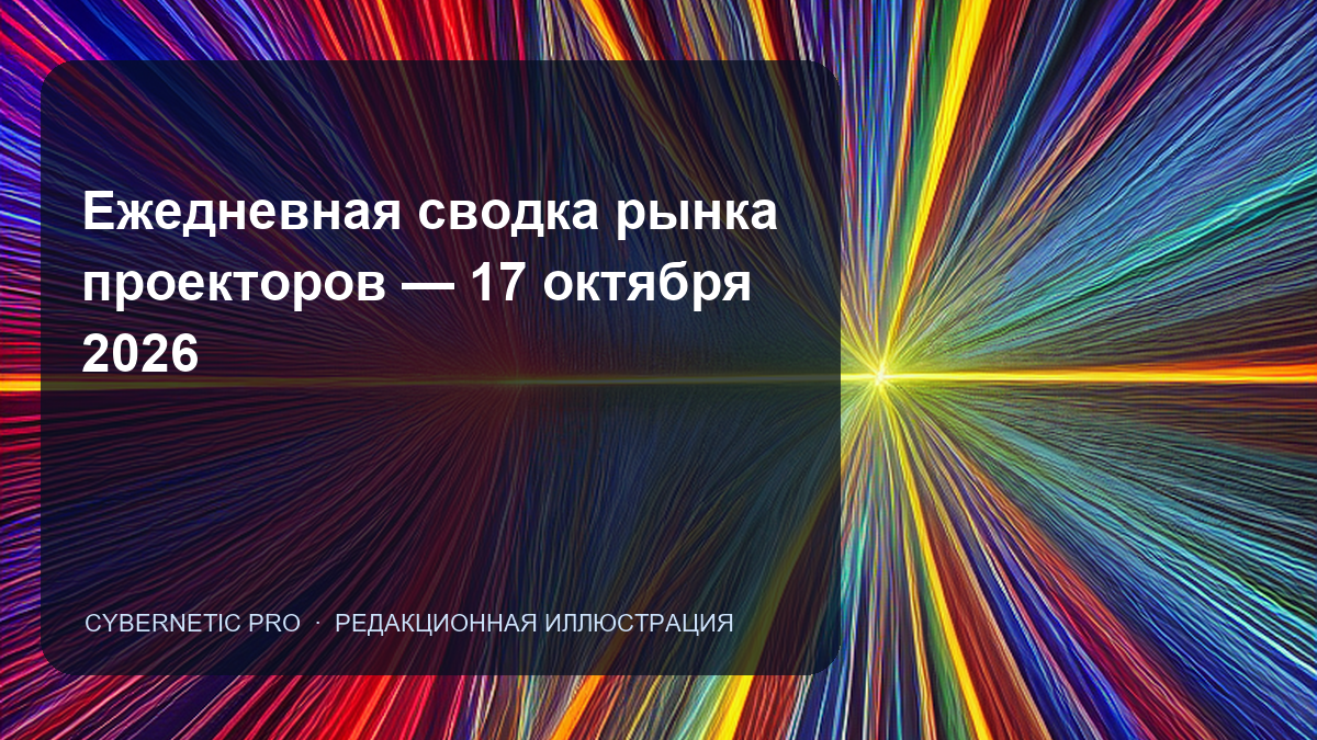 Иллюстрация к статье «Ежедневная сводка рынка проекторов — 17 октября 2026»