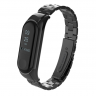 Браслет для Xiaomi Mi Band 5 три звена раскладной замок