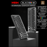 Клавиатура MIIIW BlackIO83 Беспроводная Механическая Программируемая с RGB Подсветкой Silver Black