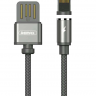 Кабель USB Lightning 1m Remax RC-095i Gravity Series магнитный