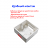 2 шт. Квадратный подрозетник монтажная коробка 86*86*35
