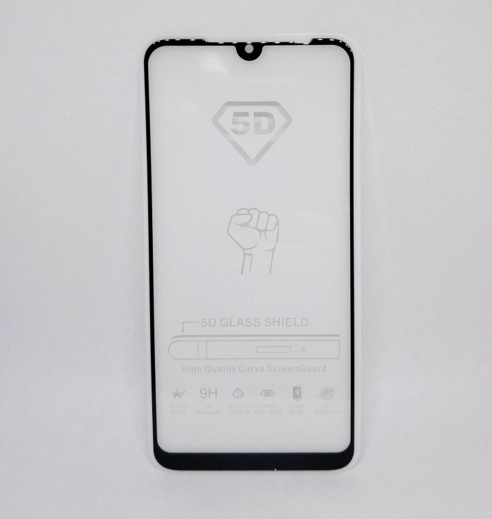 Стекло для Xiaomi Redmi 7 (9D с рамкой)