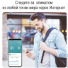 Датчик температуры и влажности Tuya Smart Life(Wi-Fi, белый, дисплей с подсветкой)