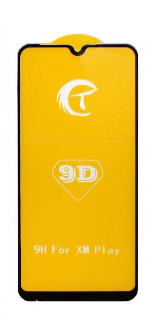 Стекло для Xiaomi Mi Play (9D с рамкой)
