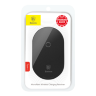 Адаптер беспроводной зарядки Lightning для Iphone Baseus Microfiber Wireless Charging Receiver черный
