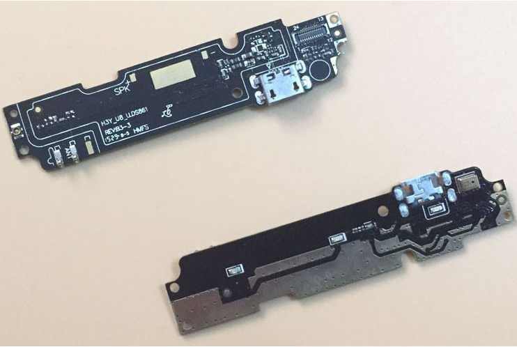 Нижняя плата для Xiaomi Redmi note 2 разъем зарядки/гарнитуры/микрофон (AAA+)Шлейф (нижняя плата) для Xiaomi Redmi Note 2