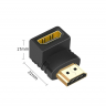 Адаптер угловой переходник HDMI (M) - HDMI (F) 90°