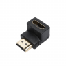 Адаптер угловой переходник HDMI (M) - HDMI (F) 90°