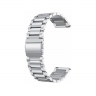 20 мм Серебристый Металлический ремешок для часов крупное звено, быстросъём в комплекте